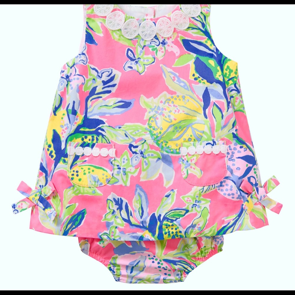 Lilly Pulitzer Baby shift dress BNWT multi squeeze